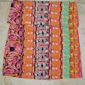 Volcom colorful stretchy skirt